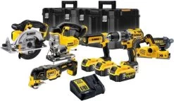 DeWalt DCK665P3T Accu Combiset 6-delig 18 Volt 5,0 Ah