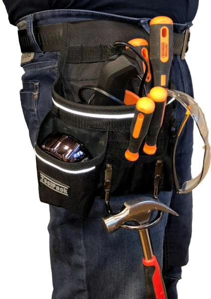 ToolPack Industriële Gereedschapshouder, Metalen Hamerhouder, Metalen Broekclip En Riemlus 2 ToolPack Industriële Gereedschapshouder, Metalen Hamerhouder, Metalen Broekclip En Riemlus - Afbeelding 2