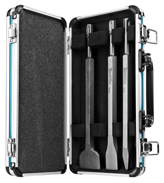 Makita D-42357 SDS-Plus 3 Delige Beitelset In Koffer 6 Makita D-42357 SDS-Plus 3 Delige Beitelset In Koffer - Afbeelding 6