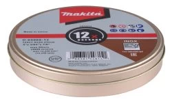 Makita Doorslijpschijven 125 Mm 12 Stuks In Blik D-65969-12