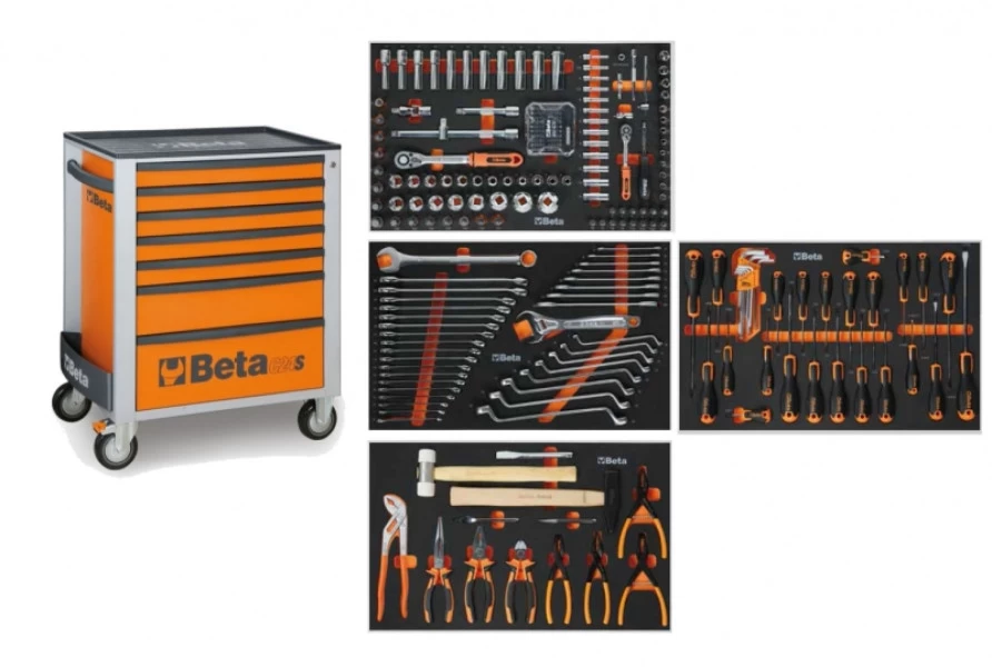 Beta Gevulde Gereedschapswagen 2400S O7/E-S - 240 Delig 1 Beta Gevulde Gereedschapswagen 2400S O7/E-S - 240 Delig