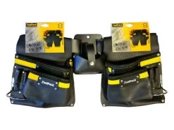 ToolPack Industriële Gereedschapsgordel, 2 Afneembare Holsters, Verstelbare Leren Riem, Metalen Gesp -Meubelgereedschap Winkel h130686 5.jpg 1200x600 30a5aebc88