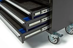 HBM Verrijdbare Gereedschapswagen Met Houten Werkblad - 122 Cm - Zwart -Meubelgereedschap Winkel hbm 004 36.jpg 1200x600 6498aebc88