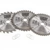 HBM 160 Mm 3 Delige Profi Cirkelzaagbladenset Voor Invalzaag