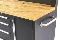 HBM Gereedschapswagen Met Kastenwand, Houten Werkblad, 122 Cm, Zwart -Meubelgereedschap Winkel hbm 009 101.jpg 1200x600 11687ebc88