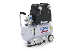 HBM Professionele Low Noise Compressor - 1.5 PK - 30 Liter Model 2 -Meubelgereedschap Winkel hbm 014 187.jpg 1200x600 14c53ebc88