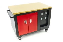 HBM Verrijdbare Gereedschapswagen, Werkbank Met Houten Werkblad 10 Laden, Rood Zwart -Meubelgereedschap Winkel hbm 015 121.jpg 1200x600 27fa4ebc88