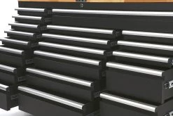 HBM Verrijdbare Gereedschapswagen Met Houten Werkblad - 146 Cm - Zwart -Meubelgereedschap Winkel hbm 015 38.jpg 1200x600 b588bebc88