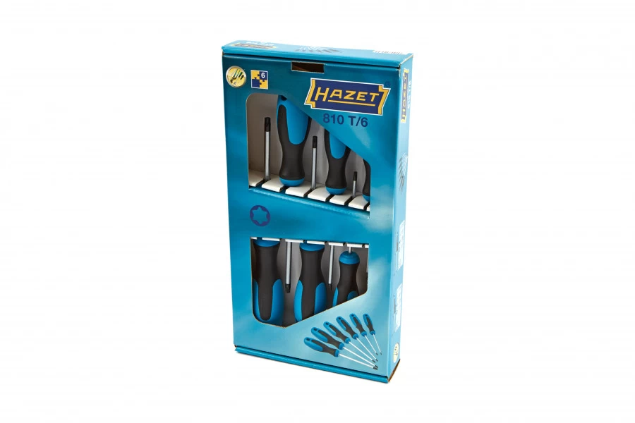 Hazet 6 Delige Torx Schroevendraaierset 810T/6 2 Hazet 6 Delige Torx Schroevendraaierset 810T/6 - Afbeelding 2