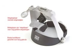 HBM Luxe Loupe Bril Met 5 Lenzen