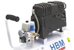 HBM 30 Liter Professionele Low Noise Compressor - Model 2 -Meubelgereedschap Winkel hbm 020 166.jpg 1200x600 63bacebc88