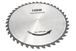 HBM 700 Mm - 42-T Zaagblad Voor HBM Professionele Wipzaag / Brandhoutzaag 5.5 PK - 400 Volt