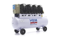 HBM 120 Liter Professionele Low Noise Compressor - Model 2