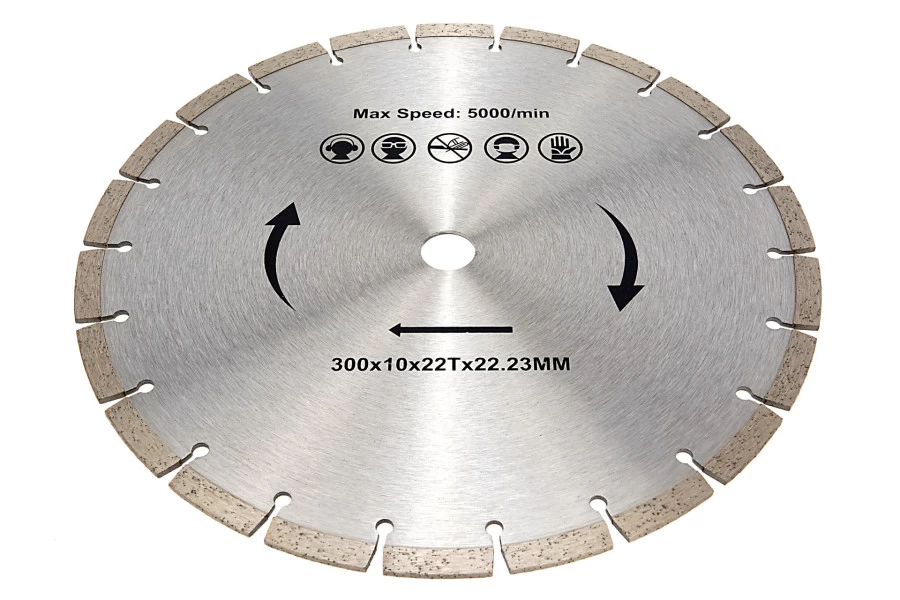 HBM 300 Mm Zaagblad Voor De Accu Betonzaag, Bandenzaag, Motorslijper 1 HBM 300 Mm Zaagblad Voor De Accu Betonzaag, Bandenzaag, Motorslijper