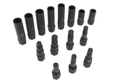 HBM Kracht Wielslot, Wielbouten Demontageset 16-delig