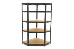 HBM Hoekmodule Legbordstelling, Garagestelling, Opbergrek 5 X 35 Kg