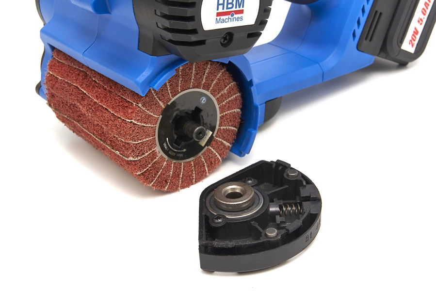 HBM Accu Variable Satineermachine, Borstelmachine 20 Volt 5,0Ah Power20.5 9 HBM Accu Variable Satineermachine, Borstelmachine 20 Volt 5,0Ah Power20.5 - Afbeelding 9