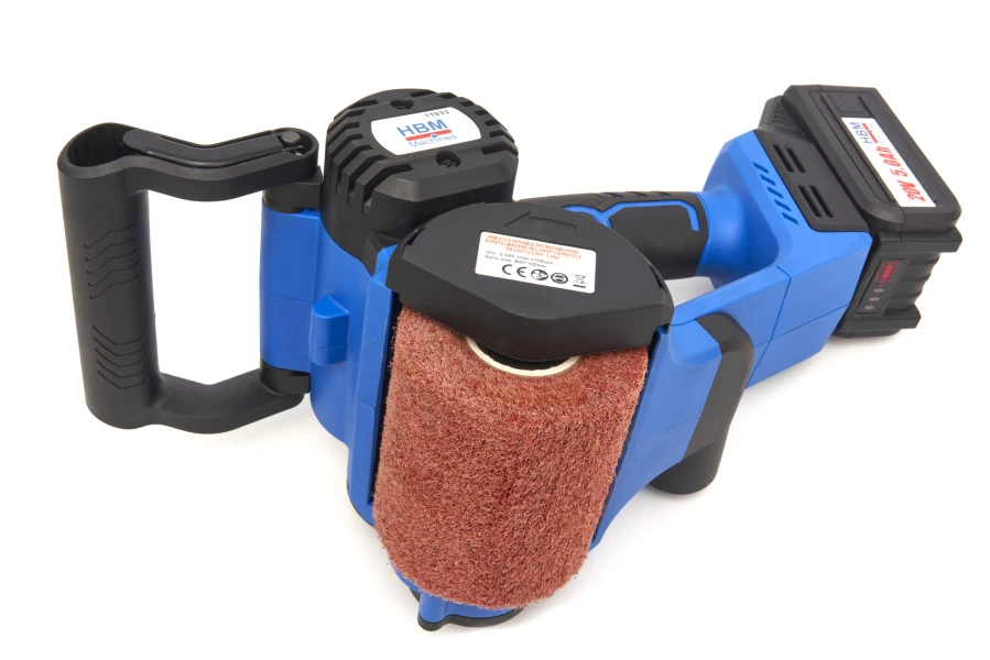 HBM Accu Variable Satineermachine, Borstelmachine 20 Volt 5,0Ah Power20.5 6 HBM Accu Variable Satineermachine, Borstelmachine 20 Volt 5,0Ah Power20.5 - Afbeelding 6