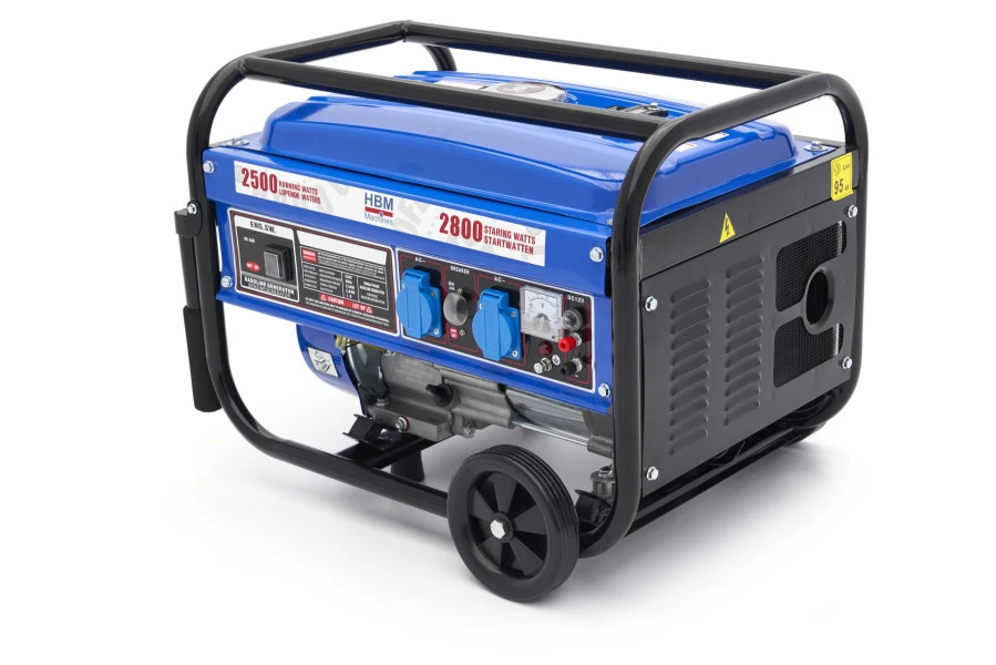 HBM 2.800W Generator Met 208 Cc Benzinemotor, 230V 1 HBM 2.800W Generator Met 208 Cc Benzinemotor, 230V
