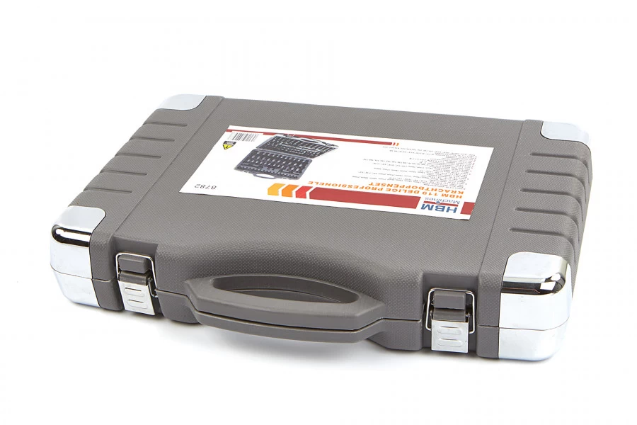 HBM 119 Delige Professionele Krachtdoppenset Metrische En INCH Maten 12 HBM 119 Delige Professionele Krachtdoppenset Metrische En INCH Maten - Afbeelding 12