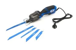 Meubelgereedschap Winkel 46 HBM Profi 600W Mini Reciprozaag / Alleszaag Met Variabel Toerental En Inclusief 5 Zaagbladen