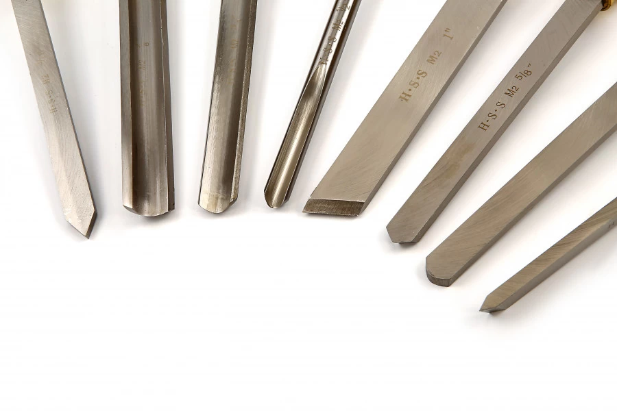 HBM 8 - B Houtdraaibeitelset 1 HBM 8 - B Houtdraaibeitelset