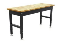 HBM In Hoogte Verstelbare Werkbank Met Massief Houten Werkblad En Lade 152 Cm -Meubelgereedschap Winkel hbm 1083 1.jpg 1200x600 64d54ebc88