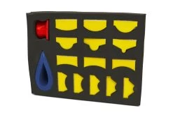 HBM 16 Delige Professionele Schuurblokkenset