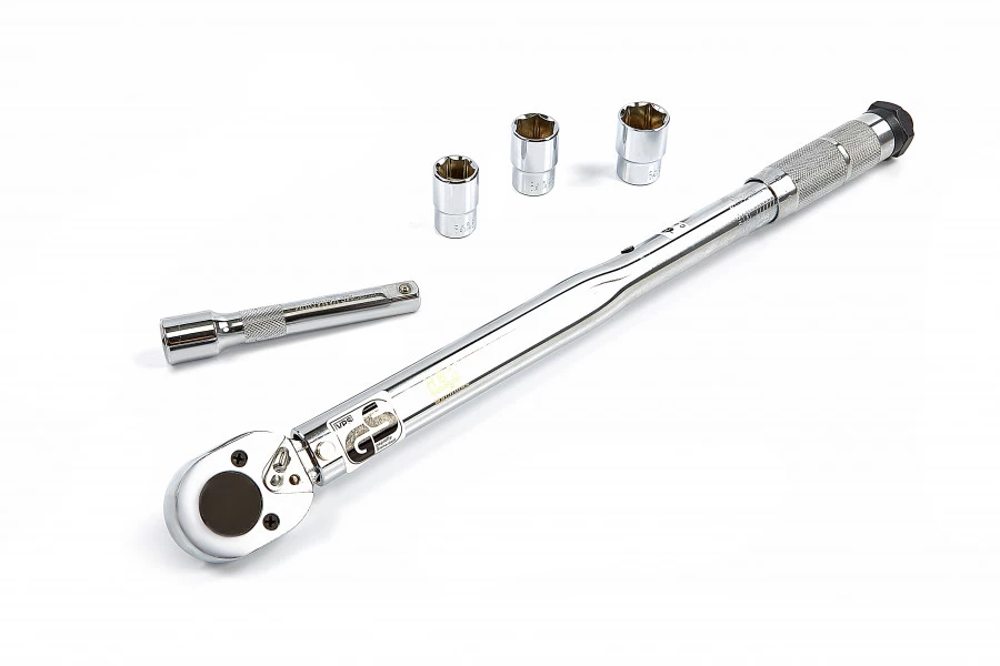 HBM 5 Delige 1/2" Momentsleutel 28-210 Nm 1 HBM 5 Delige 1/2" Momentsleutel 28-210 Nm