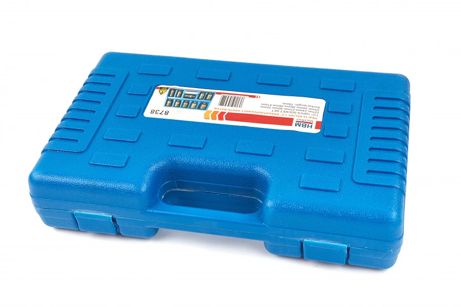 HBM 1/2" Krachtdoppenset Grote Maten 10 Delig 4 HBM 1/2" Krachtdoppenset Grote Maten 10 Delig - Afbeelding 4