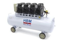 HBM 200 Liter Professionele Low Noise Compressor - Model 2 -Meubelgereedschap Winkel hbm 152 94.jpg 1200x600 7420debc88