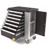 HBM Luxe Gereedschapswagen Met 7 Laden - 77 Cm - Grijs