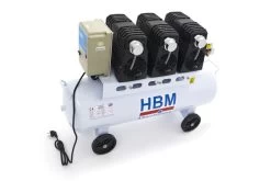 HBM 70 Liter Professionele Low Noise Compressor - Model 2 -Meubelgereedschap Winkel hbm 175 81.jpg 1200x600 caef4ebc88