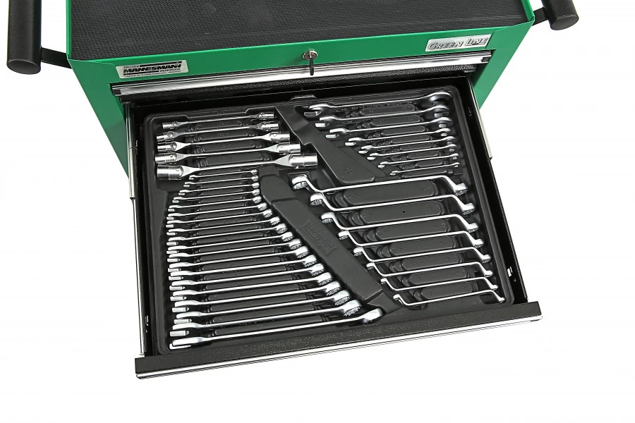 Mannesmann Gevulde Gereedschapswagen - 321 Delig 4 Mannesmann Gevulde Gereedschapswagen - 321 Delig - Afbeelding 4