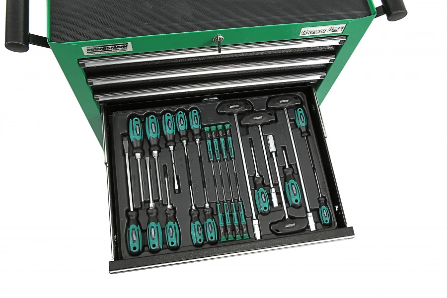 Mannesmann Gevulde Gereedschapswagen - 321 Delig 6 Mannesmann Gevulde Gereedschapswagen - 321 Delig - Afbeelding 6