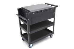 HBM 2 Laden Gereedschapswagen Met 2 Plateaus En Opbergvak - 91 Cm - Zwart -Meubelgereedschap Winkel hbm 188 82.jpg 1200x600 bc1d2ebc88