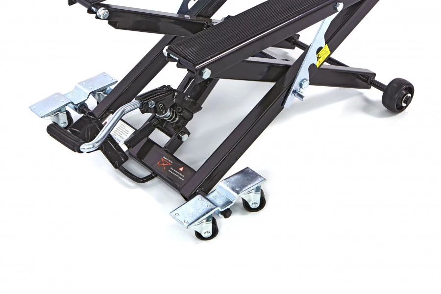 HBM Universele Verrijdbare Motorlift - ZWART 5 HBM Universele Verrijdbare Motorlift - ZWART - Afbeelding 5