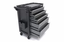 HBM Verrijdbare Gereedschapswagen Met 5 Laden - 80cm - Zwart 16 HBM Verrijdbare Gereedschapswagen Met 5 Laden - 80cm - Zwart -Meubelgereedschap Winkel hbm 2082 1.jpg 1200x600 0bb08ebc88