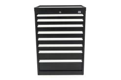 HBM 8 Laden Profi Gereedschapskast 72 X 58 X 100 Cm Zwart
