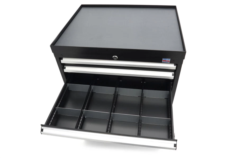 HBM 8 Laden Profi Gereedschapskast 72 X 58 X 100 Cm Zwart 6 HBM 8 Laden Profi Gereedschapskast 72 X 58 X 100 Cm Zwart - Afbeelding 6