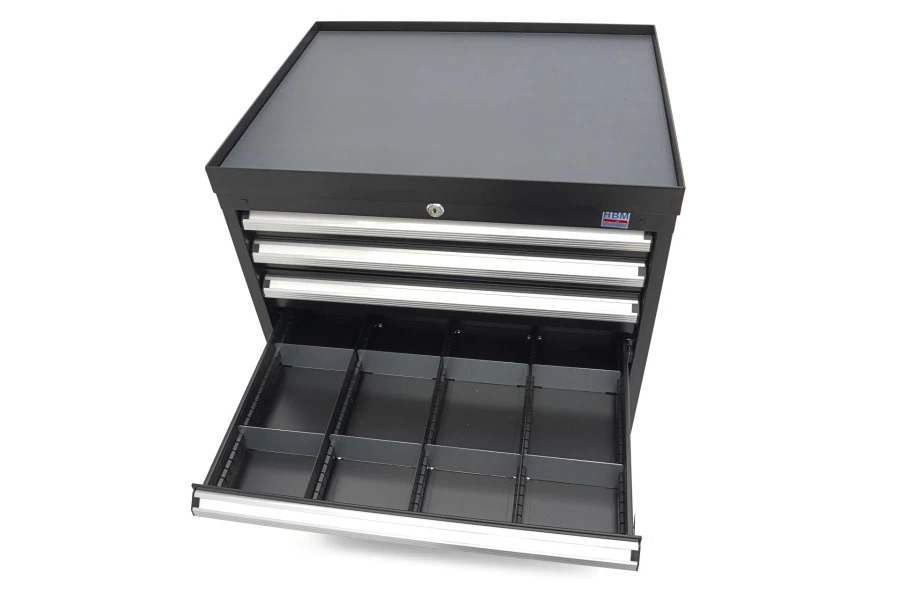 HBM 8 Laden Profi Gereedschapskast 72 X 58 X 100 Cm Zwart 8 HBM 8 Laden Profi Gereedschapskast 72 X 58 X 100 Cm Zwart - Afbeelding 8