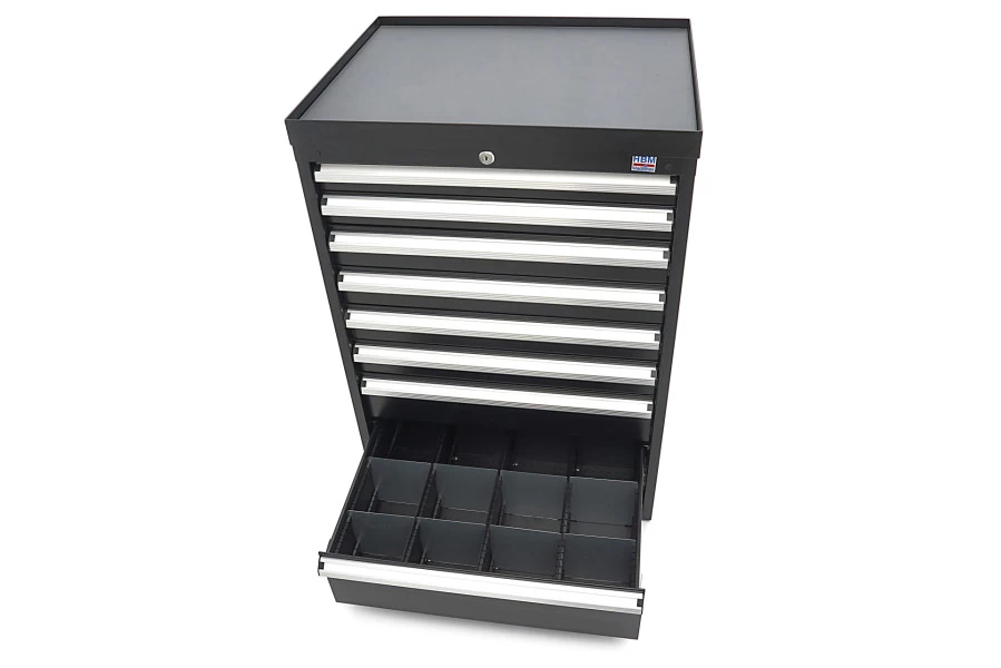 HBM 8 Laden Profi Gereedschapskast 72 X 58 X 100 Cm Zwart 11 HBM 8 Laden Profi Gereedschapskast 72 X 58 X 100 Cm Zwart - Afbeelding 11
