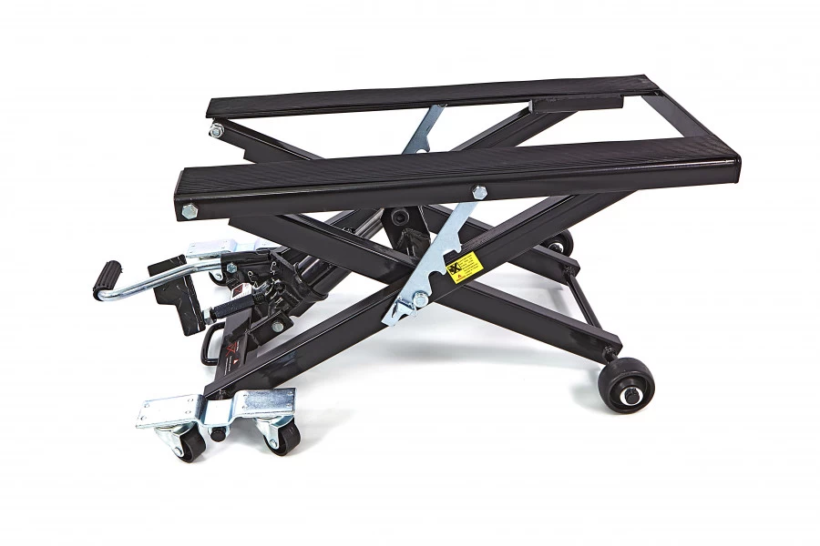 HBM Universele Verrijdbare Motorlift - ZWART 1 HBM Universele Verrijdbare Motorlift - ZWART