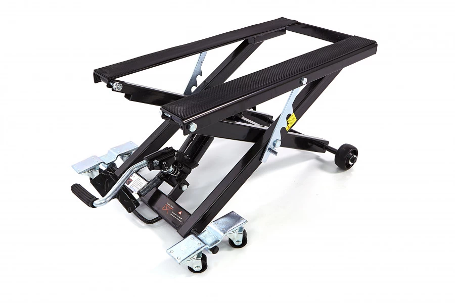 HBM Universele Verrijdbare Motorlift - ZWART 2 HBM Universele Verrijdbare Motorlift - ZWART - Afbeelding 2