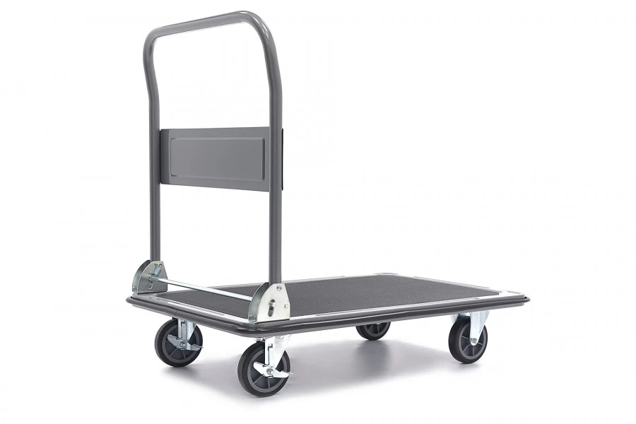 HBM 350 Kilo Opvouwbare Transportwagen, Transportkar Met Rem 3 HBM 350 Kilo Opvouwbare Transportwagen, Transportkar Met Rem - Afbeelding 3