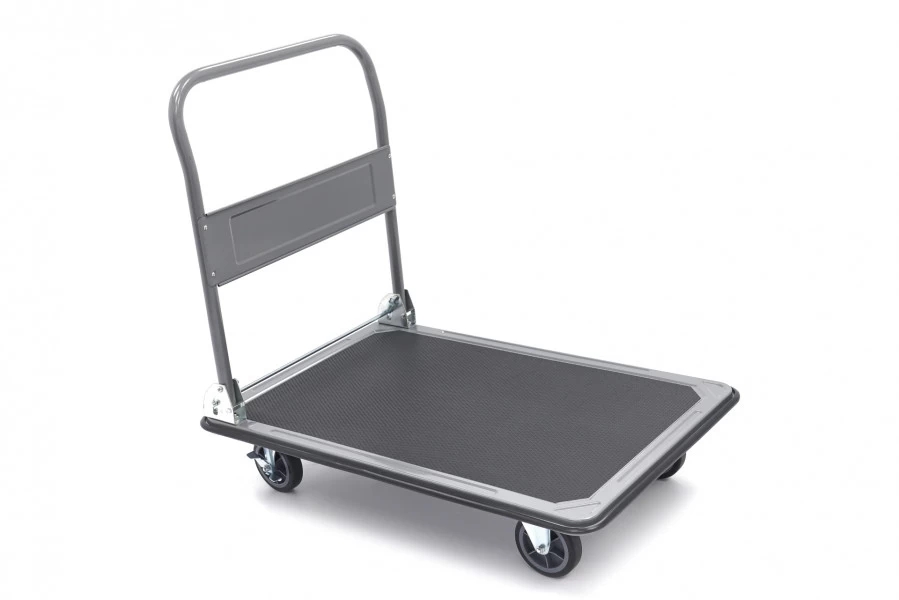 HBM 350 Kilo Opvouwbare Transportwagen, Transportkar Met Rem 2 HBM 350 Kilo Opvouwbare Transportwagen, Transportkar Met Rem - Afbeelding 2