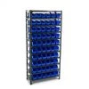 HBM Bakkenkast, Opbergsysteem, Stelling Met 60 Opbergbakken