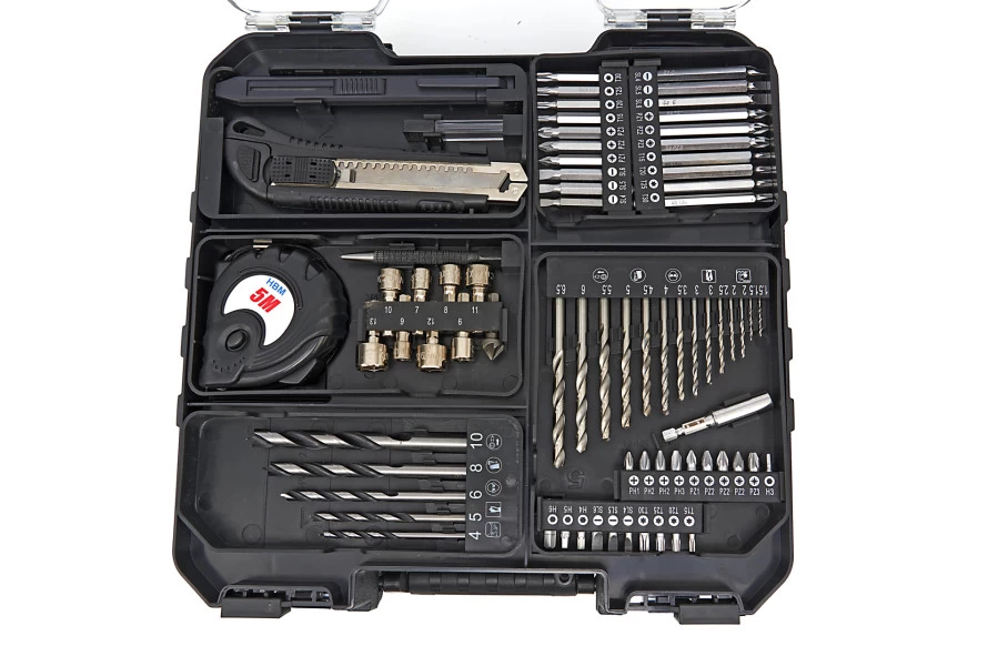 HBM Professionele Accuschroefboormachine 74-delig 20 Volt 7 HBM Professionele Accuschroefboormachine 74-delig 20 Volt - Afbeelding 7