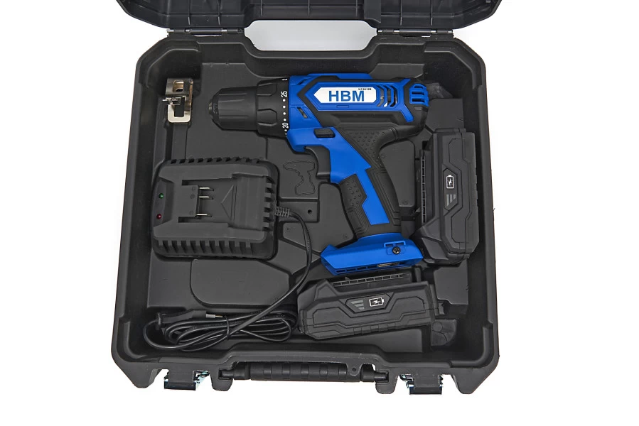 HBM Professionele Accuschroefboormachine 74-delig 20 Volt 9 HBM Professionele Accuschroefboormachine 74-delig 20 Volt - Afbeelding 9