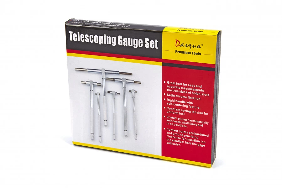 Dasqua Professionele 6 Delige Telescopische Kaliberset 8 / 100 Mm 6 Dasqua Professionele 6 Delige Telescopische Kaliberset 8 / 100 Mm - Afbeelding 6